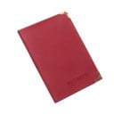 Astuccio da viaggio per documenti con fogli trasparenti e tasche per carte Angoli metallici Bordo cucito in pelle PU Dimensioni 10,2 x 14 cm 13