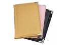 Astuccio da viaggio per documenti con fogli trasparenti e tasche per carte Angoli metallici Bordo cucito in pelle PU Dimensioni 10,2 x 14 cm 17