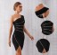 Asymetrické dámske šaty so zipsami 4