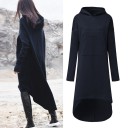 Asymmetrical Hoodie Dress 5