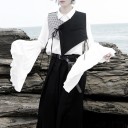 Asymmetrisch vest voor dames P2038 4