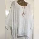 Asymmetrische top voor dames A384 1