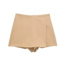 Asymmetrischer Minirock mit hoher Taille für Damen Eleganter kurzer Rock für die Stadt Stylischer Rock für eine Party Moderne 4