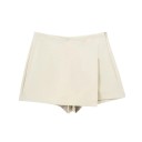 Asymmetrischer Minirock mit hoher Taille für Damen Eleganter kurzer Rock für die Stadt Stylischer Rock für eine Party Moderne Streetwear-Mode 5