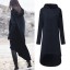 Asymmetrisches Sweatshirtkleid 2