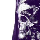 Asymmetrisches Tanktop für Damen mit Totenkopf 2