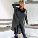 Asymmetrisk damekjole A2588 1