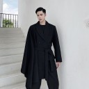 Asymmetrisk herrefrakke 5