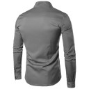 Asymmetrisk herreskjorte 1