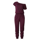 Asymmetrisk jumpsuit för kvinnor 7