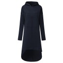 Asymmetrisk sweatshirtkjole 6