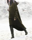 Asymmetrisk sweatshirtkjole 1