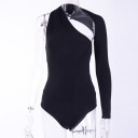 Asymmetriska bodysuits för kvinnor B689 2