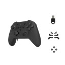 Ασύρματο παιχνίδι ελεγκτή με Hall joysticks και σκανδάλες 2,4 GHz προσαρμογέα και πίσω κουμπιά για Windows Switch Android και iOS 12