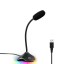 Asztali mikrofon LED háttérvilágítással 1
