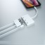 Átalakító az Apple iPhone Lightning-re 2x USB / Lightning-ra 3
