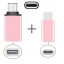 Átalakító USB-C-ről Micro USB / USB 3.0-ra 2 db 3