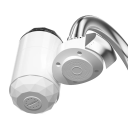 Átfolyós vízmelegítő 220V 3000W kijelzővel Hőmérséklettartomány 30–60 °C Csaptelepre szerelhető ABS rozsdamentes acél 2
