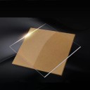 Átlátszó akril lap 200x200x2 mm áttetsző plexi műanyag táblázat keretekhez modellezés védőburkolatok gyártásához 2