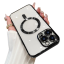 Átlátszó borító MagSafe támogatással és kameravédelemmel iPhone 15-höz 1