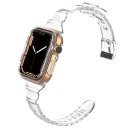 Átlátszó szilikon szíj Apple Watch 42 / 44 / 44 mm T890-hez 5