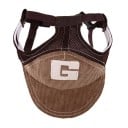 Atmungsaktive Baseballmütze für Hunde Sonnenhut für Reisen und Sport Halsumfang 38-50 cm 2