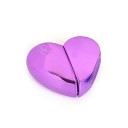 Atomiseur en verre en forme de cœur brillant 25 ml vaporisateur de parfum design compact pour transporter des fragrances 2