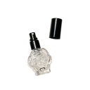 Atomiseur en verre pour parfum en forme de rose 10 ml flacon décoratif avec bouchon pour le transport de parfum dans le sac à main 4