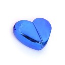 Atomizzatore in vetro a forma di cuore lucido 25 ml spruzzatore per profumo design compatto per trasportare fragranze 4