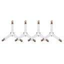 Attache de drap tendue d'angle 4 pcs 4