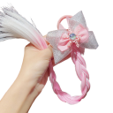 Attache pour cheveux avec une extension pour enfants 17