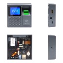 Attendance Terminal with Fingerprint and RFID Reader Capacity 1000 Users Display 1.8 Inches USB Grey For Attendance and Access Recording 2