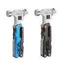 Attrezzo multifunzionale martello pinze coltello cacciavite 8,5×17 cm pieghevole acciaio inossidabile per campeggio riparazioni e uso di emergenza 1