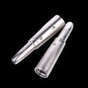 Audio adapter 6,35 mm jack hun til XLR 3pin han Reduktion til forbindelse af audio kabler og lydteknik Kompakt metalglans overflade 2