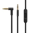 Audio kaapeli mikrofonilla ja ohjaimella Beats-kuulokkeille Kaksi 3,5 mm:n liitintä Äänenvoimakkuuden ja musiikin toiston 2