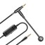 Audio kábel 3,5 mm-es csatlakozó mikrofonnal 2 m 1