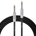 Audio kabel 5 m 6,35 mm han–han Forbindelseskabel til elektrisk guitar Stabilt signal Aluminium- og magnesiumlegering Holdbart tilbehør 2