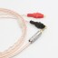 Audio kábel pre slúchadlá 2.5mm jack na HD650 M/M 2