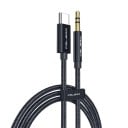 Audio Kabel USB-C auf 3,5 mm Klinke 1 m Nylonummantelung Gehäuse aus Aluminiumlegierung Zum Anschluss des Telefons an das Autoradio 1