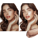 Aufhellende feuchtigkeitsspendende Foundation 40 ml Leichte wasserfeste flüssige Foundation zur Vereinheitlichung des Hauttons mit strahlendem, natürlichem Effekt 7