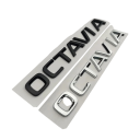 Aufkleber Logo Octavia Zeichen für den Kofferraum Emblem Buchstaben verschiedene Farben Dekoration Octavia 1 2 3 4 A5 A7 MK3 Auto Zubehör 4
