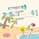 Aufziehbare Wasserpistole Manuelle Pumpe Großer Wassertank Langer Spritzbereich Sommer Spielzeug für Wassergefechte Garten Pool 3