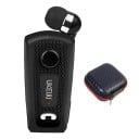 Auricular Bluetooth 4.1 manos libres para llamadas con estuche con cremallera Alcance 10 m Batería 80 mAh Duración 5 horas Dimensiones 5,5 x 2