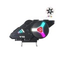 Auricular Bluetooth Y70 com iluminação RGB para capacetes, Bluetooth 5.3, IPX6, som HD, suporte a assistente de voz 1