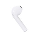 Auricular direito sem fios com microfone para chamadas e música Bluetooth 5.0 Alcance 10 m Duração 1,5 a 2 horas Controlo por botão Dimensões 5 1
