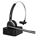 Auriculares Bluetooth com suporte de carregamento 1