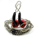 Auriculares com cabo trançado K1925 8