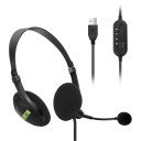 Auriculares de escritório USB 4