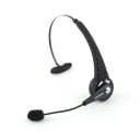 Auriculares de oficina Bluetooth con micrófono de un solo oído Headset sobre la cabeza para llamadas Duración de la batería 8 horas Control de volumen 1