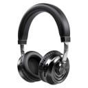 Auriculares inalámbricos sobre la oreja con almohadillas acolchadas Bluetooth 5.0 Duración de hasta 12 horas Ranura para tarjeta Micro SD 1